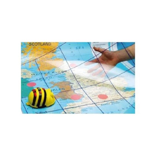 Tapete transparente 4 X 4 para Bee-Bot y Blue-bot